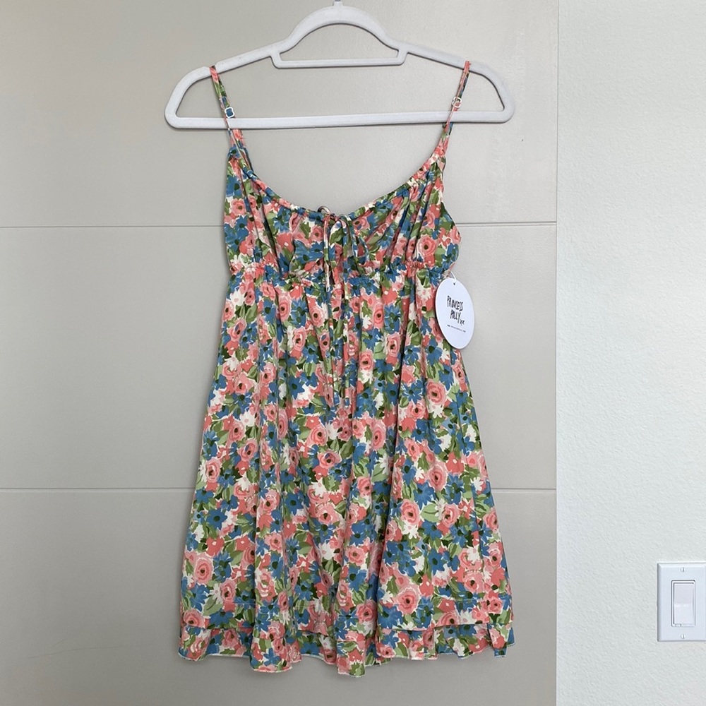 UNWORN TAGS ON Princess Polly Empress of Love Minidress in Floral Multi